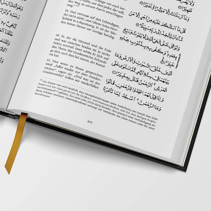 Fußnoten im Heiligen Qur'an auf Deutsch