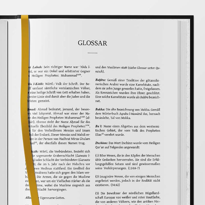 Glossar im Heiligen Qur'an – Koran Deutsch kaufen