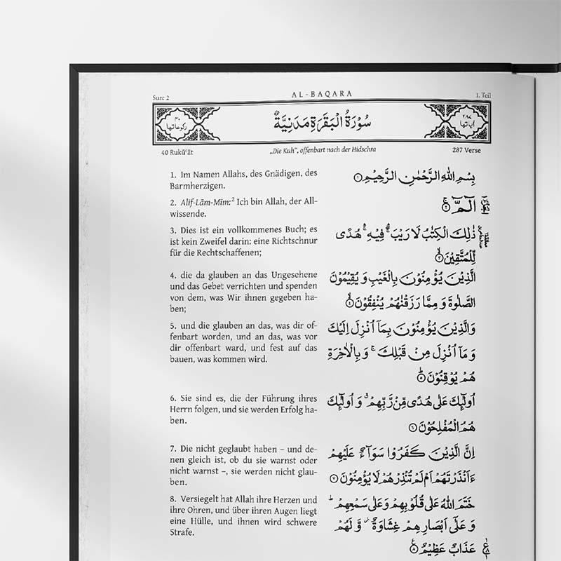 Koran auf Deutsch - Der Heilige Qur'an